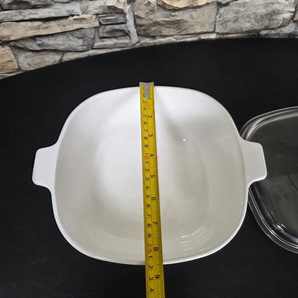 Corning Ware Casserole Dish Blue Cornflower 2.5 QT Retro Americana Kitchen w Lid
